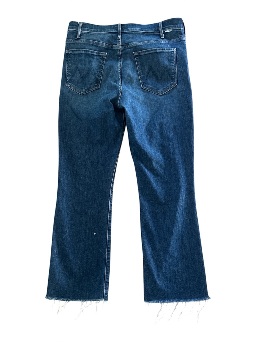 Mother Hustler ankle fray jeans right of passage wash size 32 - Picture 4 of 13